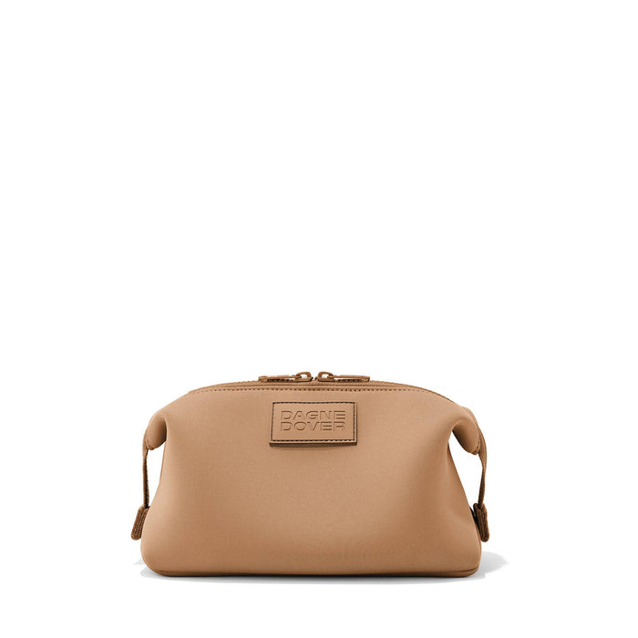 Hunter Toiletry Bag in Camel, Large