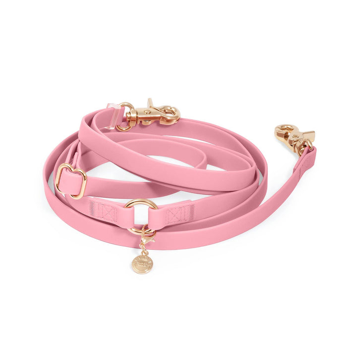Perfect Pink 4-in-1 Convertible Hands Free Dog Leash