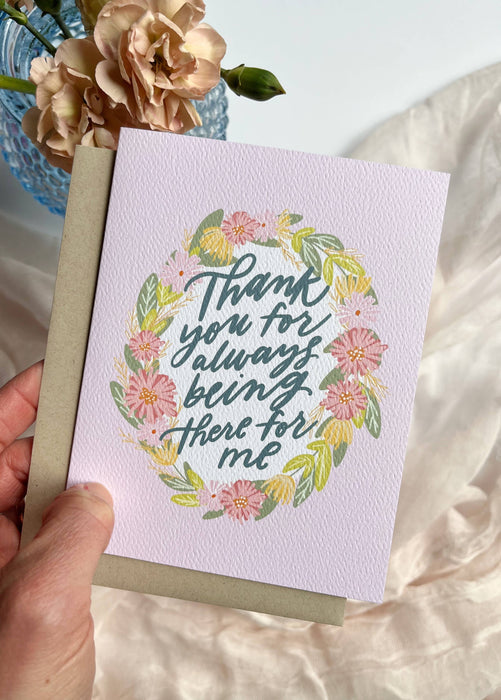 There for Me Card