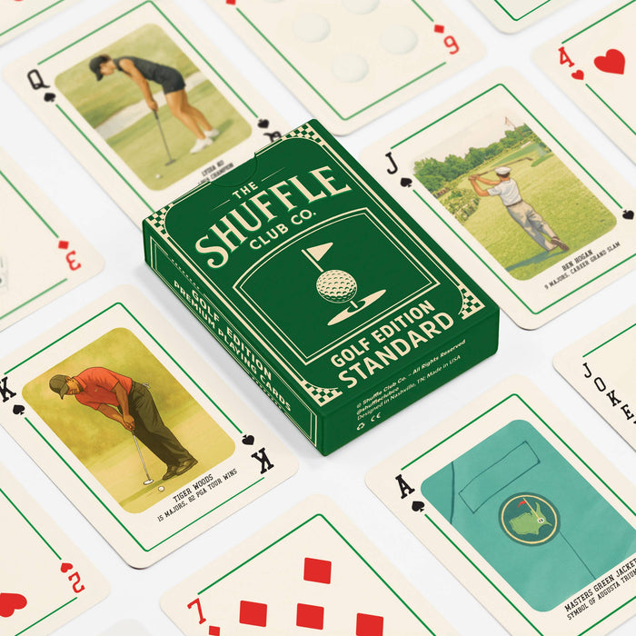 Golf Courses Deck of Playing Cards