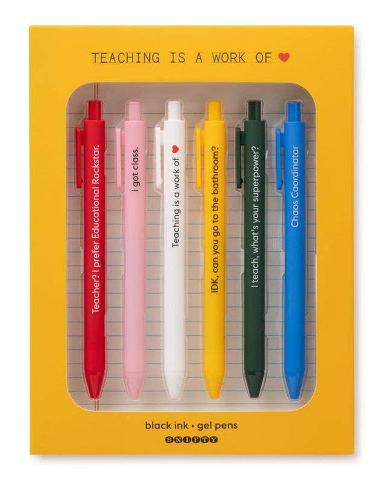 Teacher Quotable Pen Set