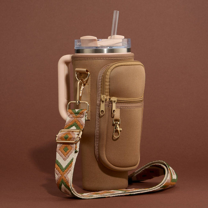 Scuba Sling Tumbler Bag | Light Pink