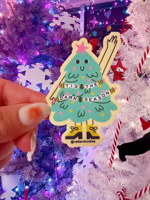'Tis the Damn Season TSwift Lyric Sticker
