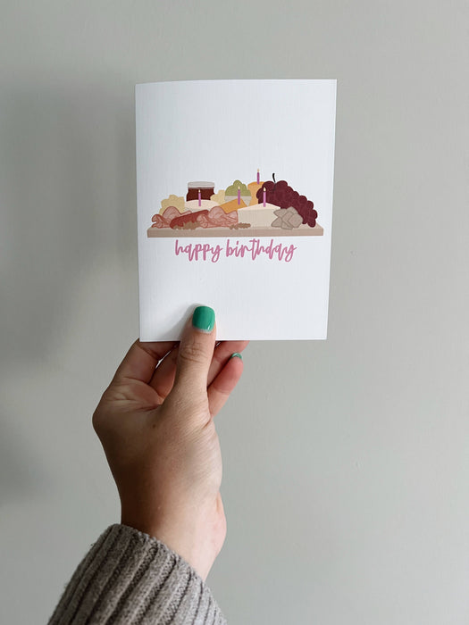 Charcuterie Birthday Card