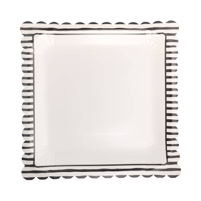 Black Stripe Plate