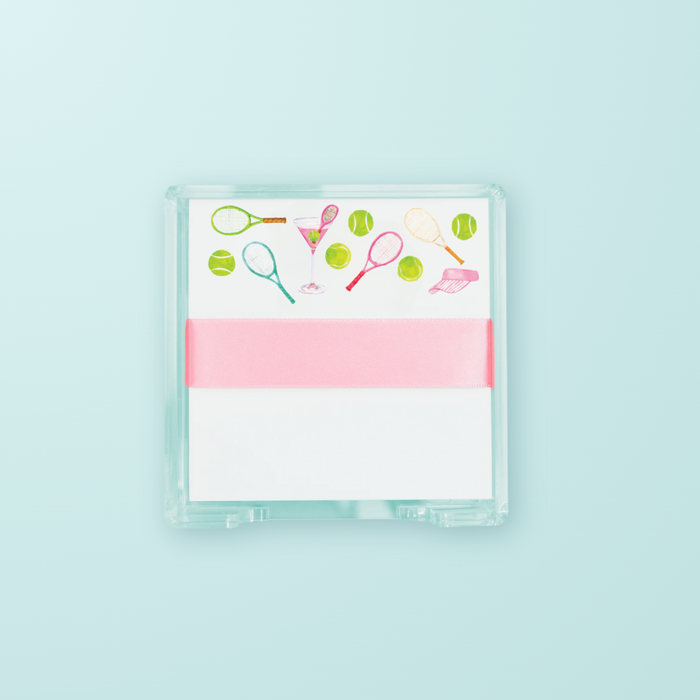 Tennis & Cocktails Desk Set