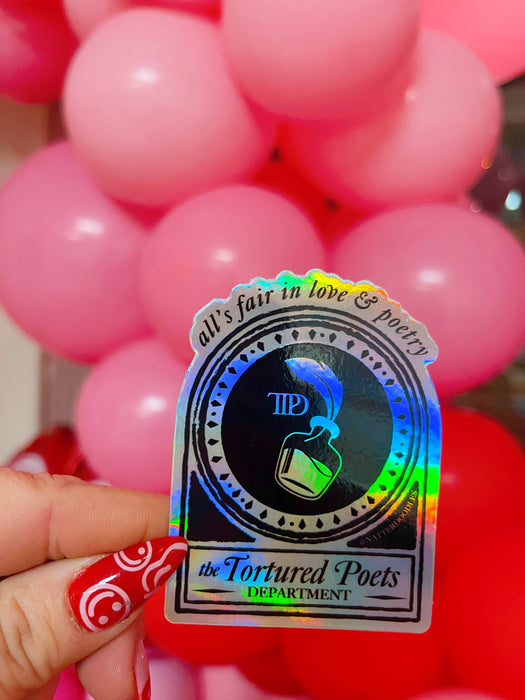 Tortured Poets Department Sticker