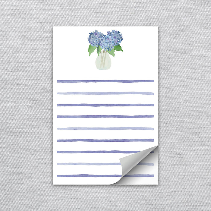 Hydrangea Notepad