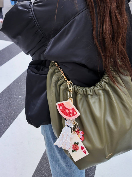 Poodle Bag Charm/Keychain