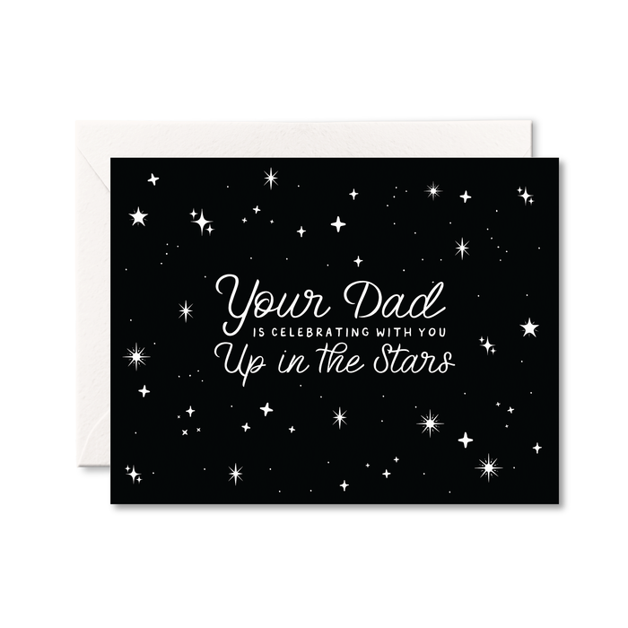 Up In The Stars (Dad) Card