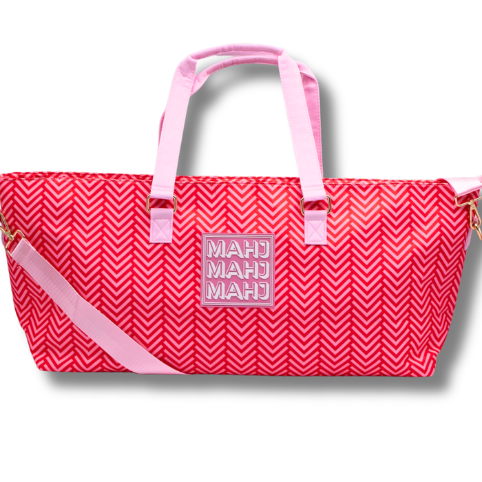 MAHJONG TOTE BAG  |  Pink