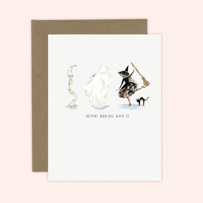 Gettin' Boo-gie With it Card