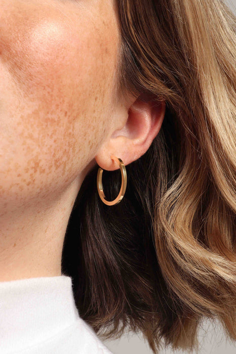 Gold Jay 1" Hoops