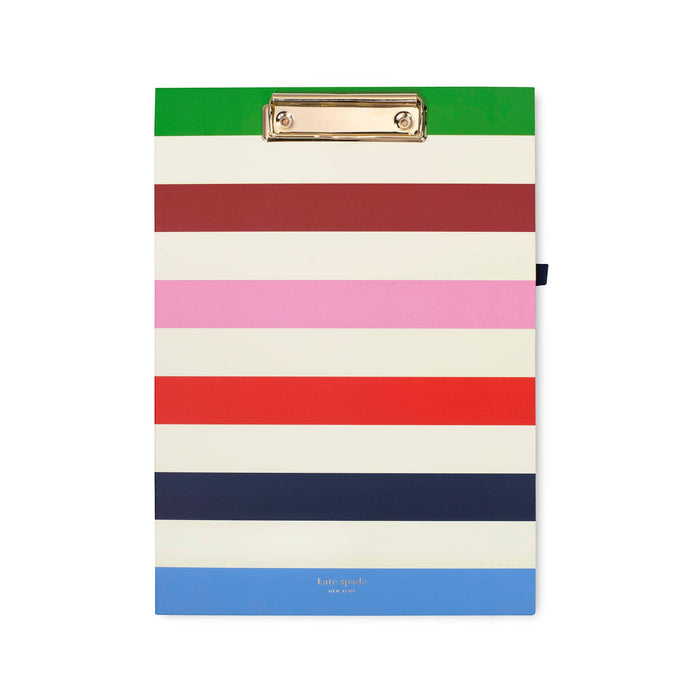 Adventure Stripe Clipboard Folio