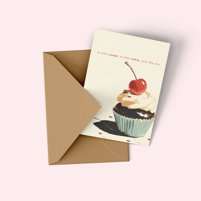 Little Extra Birthday Card