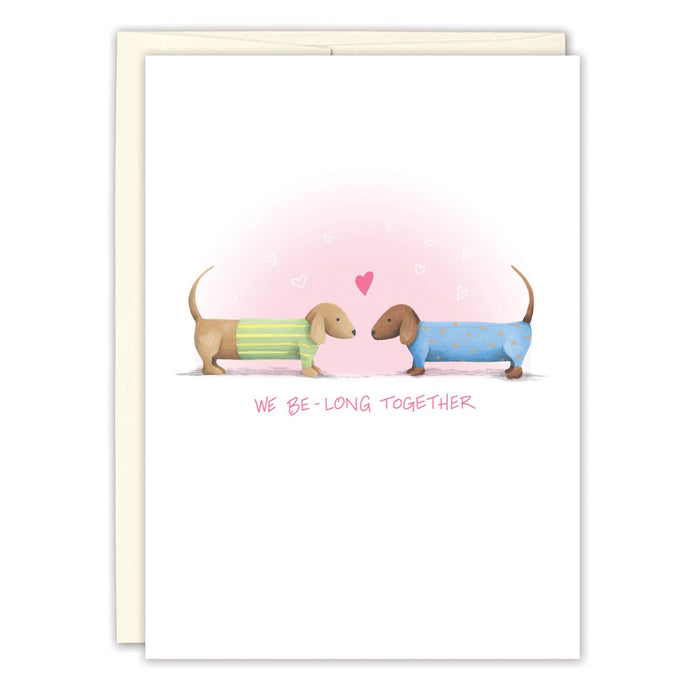 Be-long Together Hounds Card