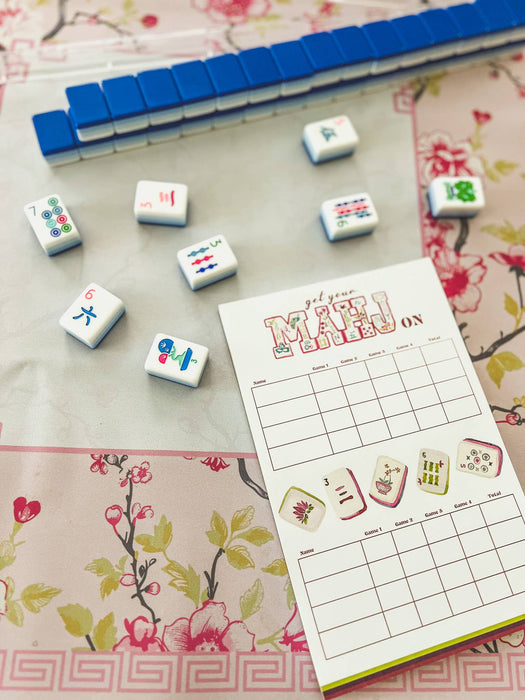 Mahjong Scorecard Notepad
