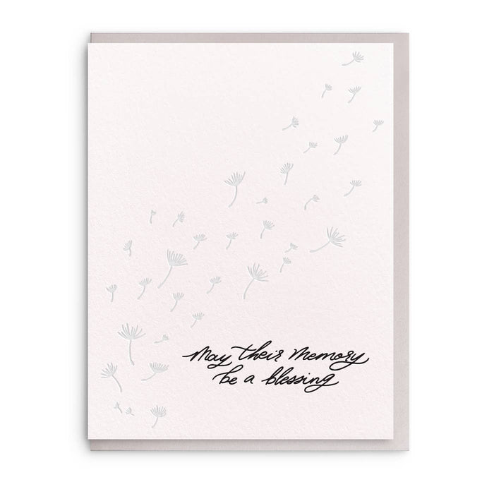 Blessing Sympathy Card