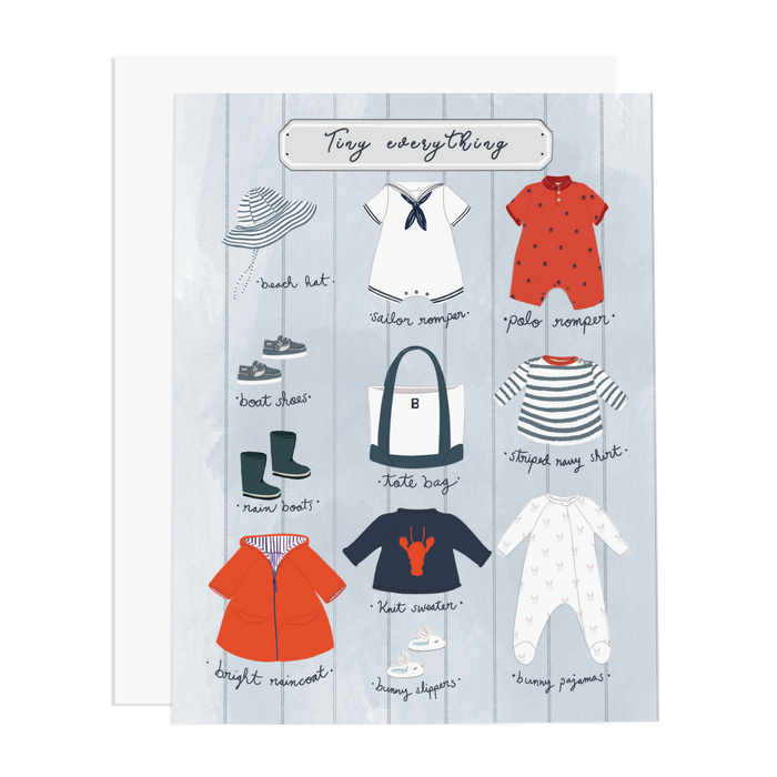 Tiny Everything Boy Card