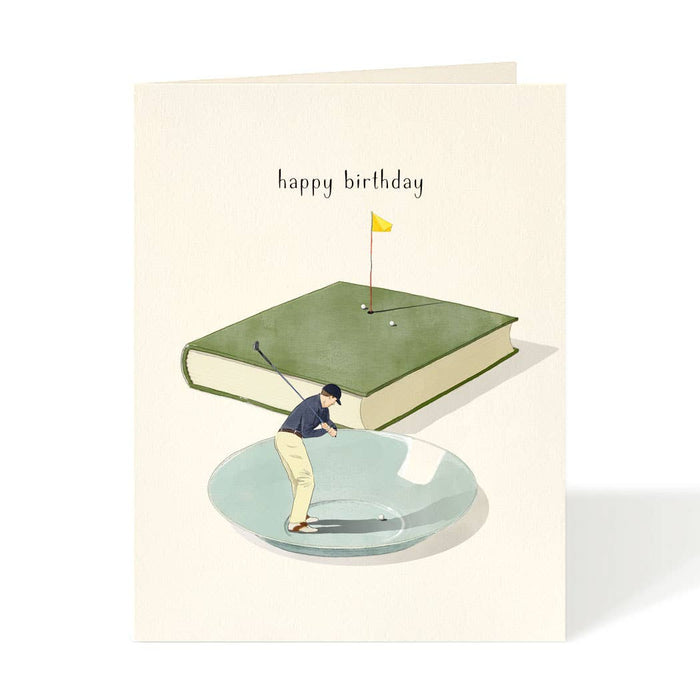 Golfer's Birthday Card