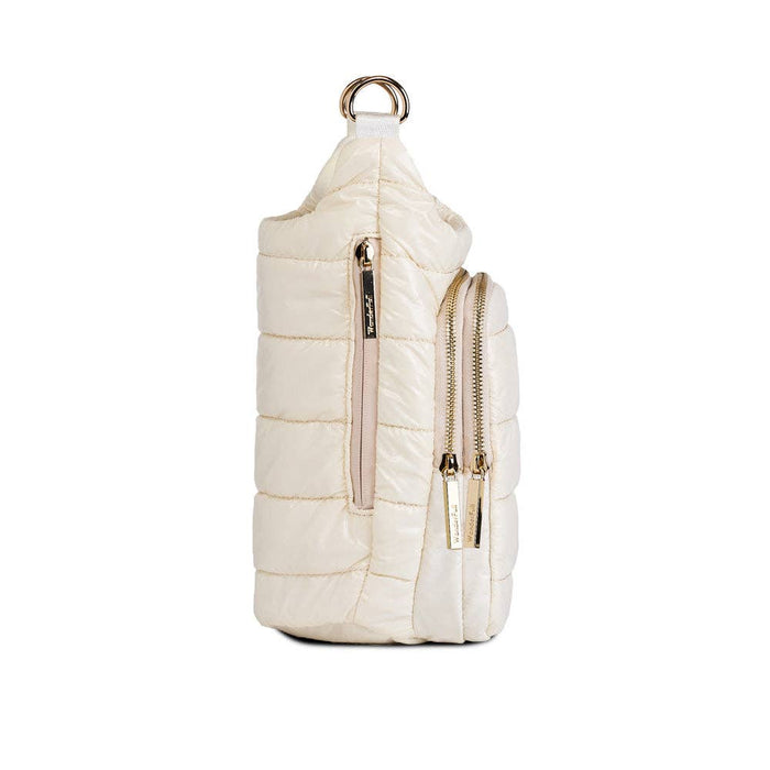 Ivory Gloss HydroBag HANDLE w/Vegan Leather Trimmed Strap