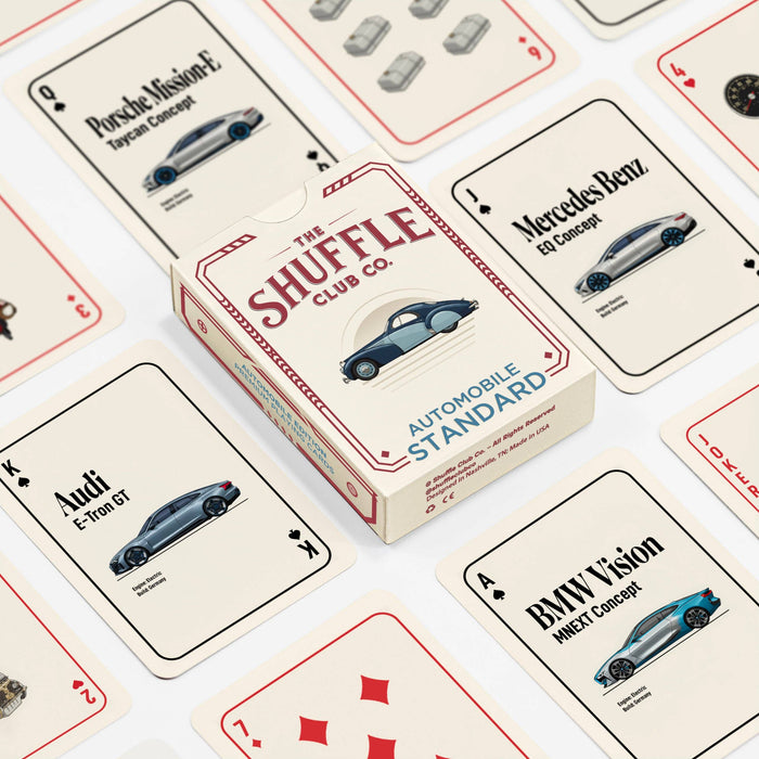 Classic Cars Deck of Playing Cards