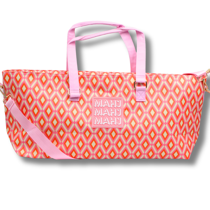 MAHJONG TOTE BAG  |  Pink
