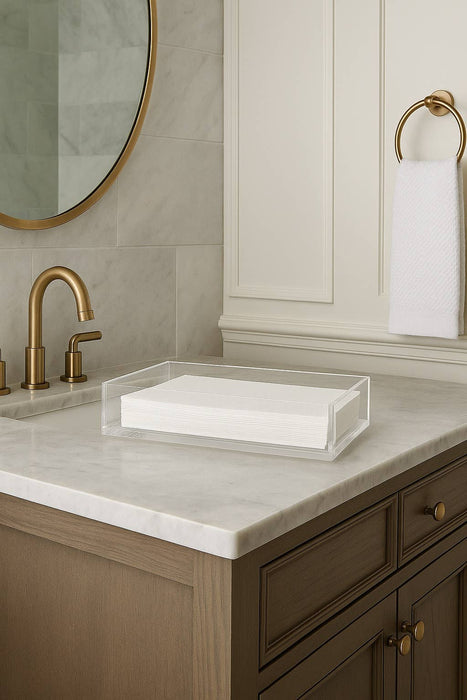 Acrylic Guest Towel Napkin Holder
