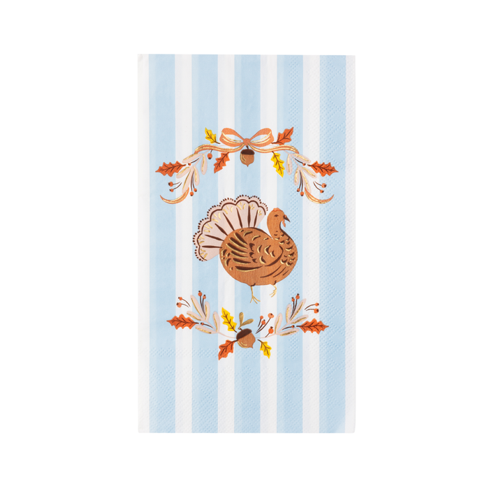 Fall Foliage Turkey Guest Towels