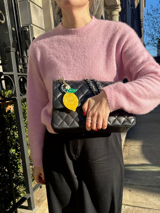 Lemon Bag Charm/Keychain