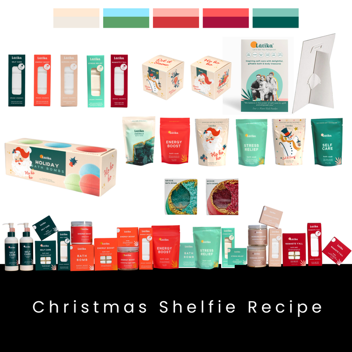 Christmas Shower Steamer Cube | Snow