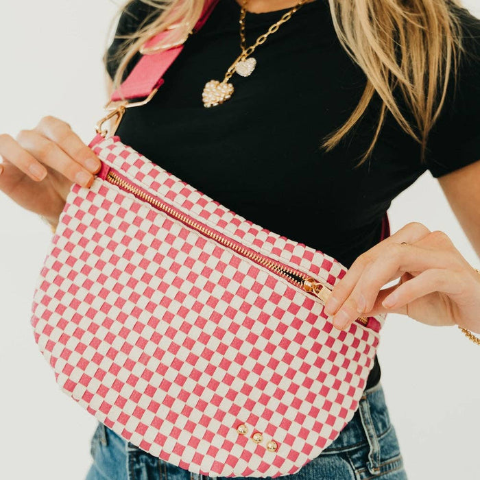 Westlyn Woven Bum Bag | Brown