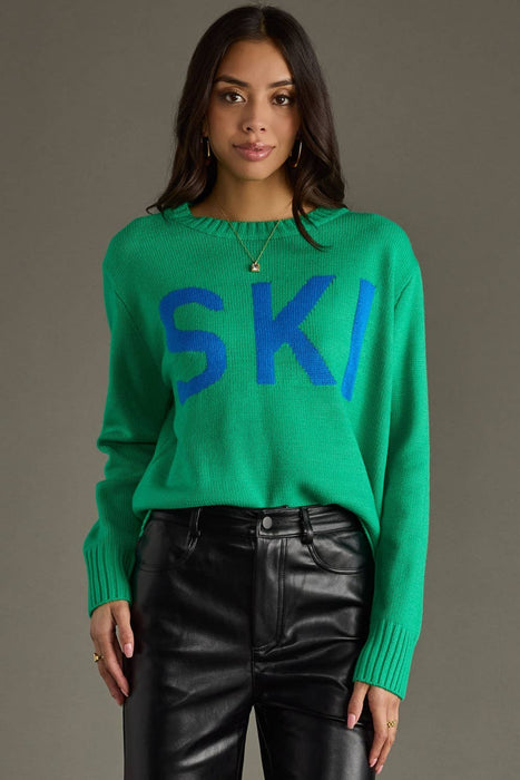 Green Ski Sweater