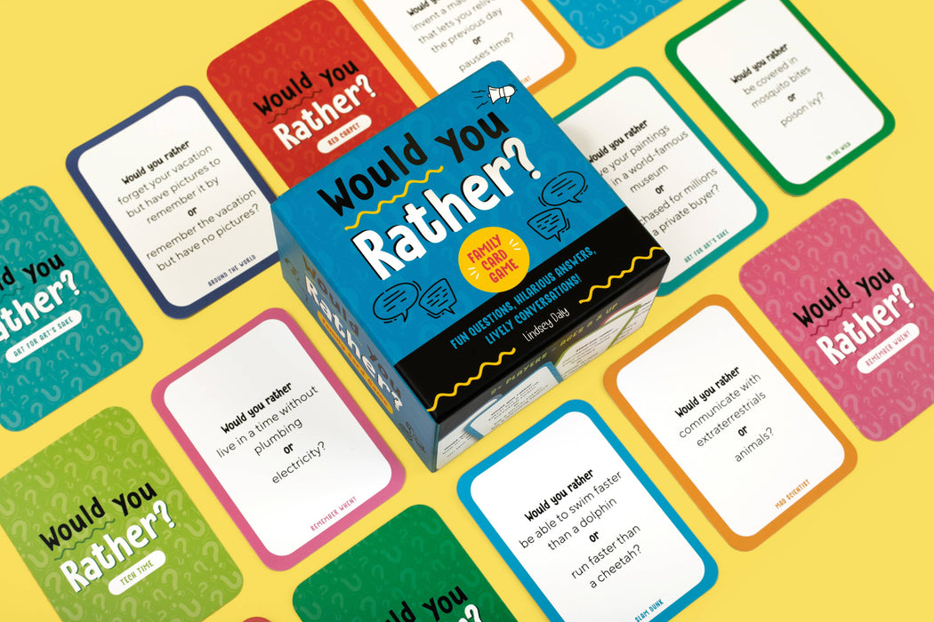 Would You Rather? Family Card Game