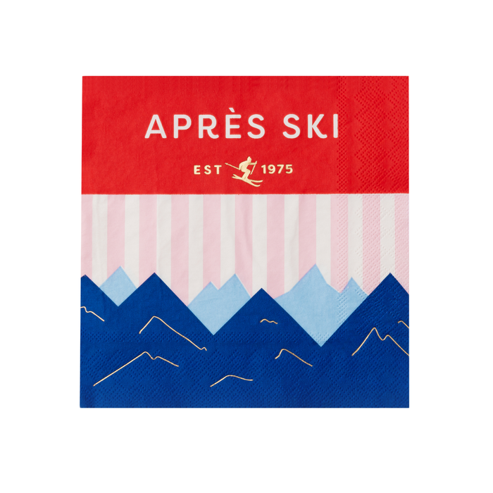 Apres Ski Party Lunch Napkins