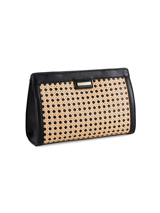 Tan Soleil Clutch