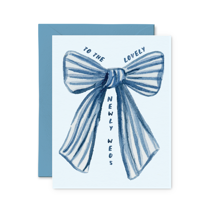 To The Lovely Newly Weds Card