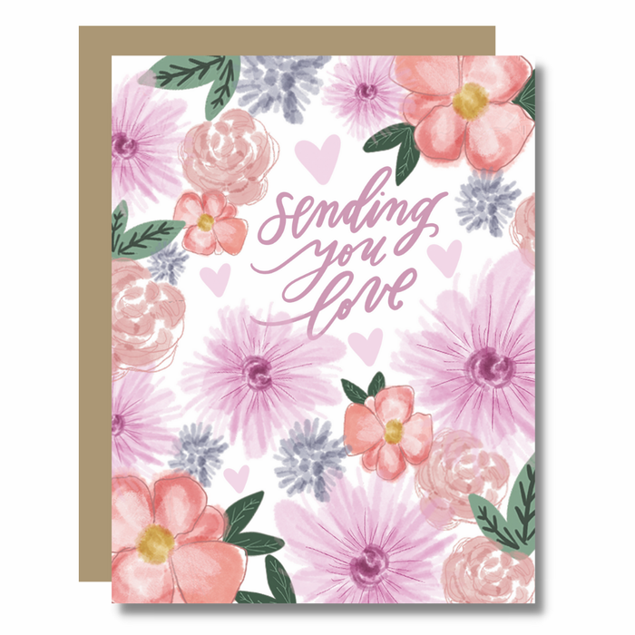 Sending You Love Card