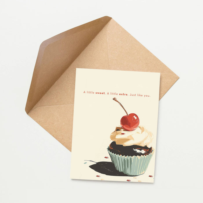 Little Extra Birthday Card