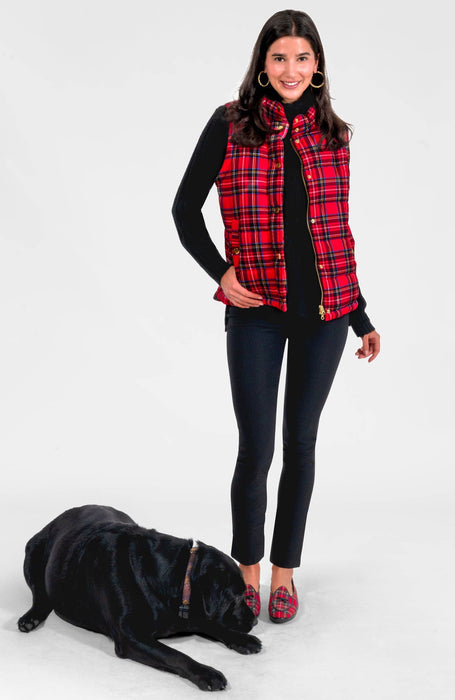 Puffer Vest | Red Duke Of York