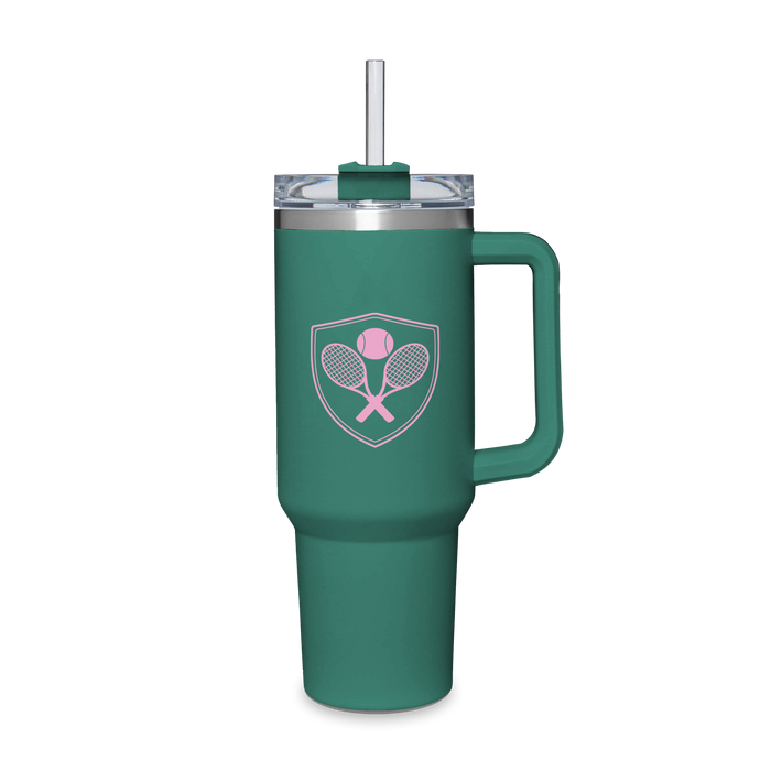 Green Tennis Jumbo Water Tumbler