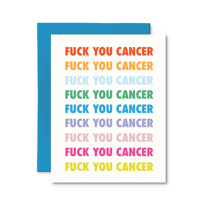 Fuck You Cancer Card