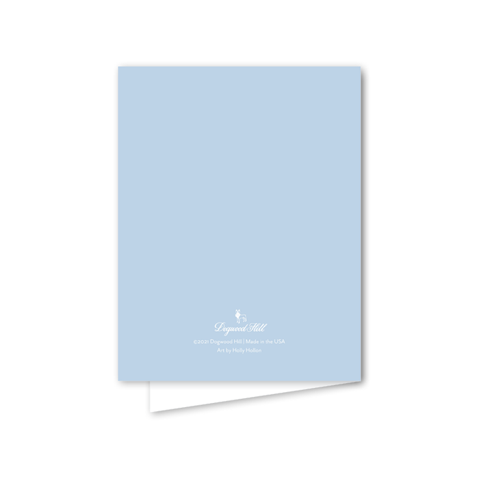 Neoclassic Cross Card | Blue