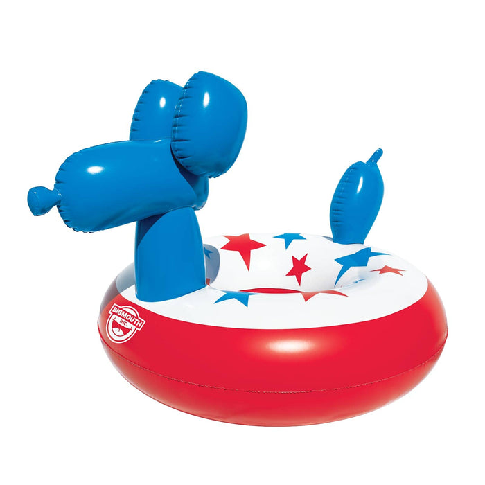 Patriotic Balloon Dog Pool Float