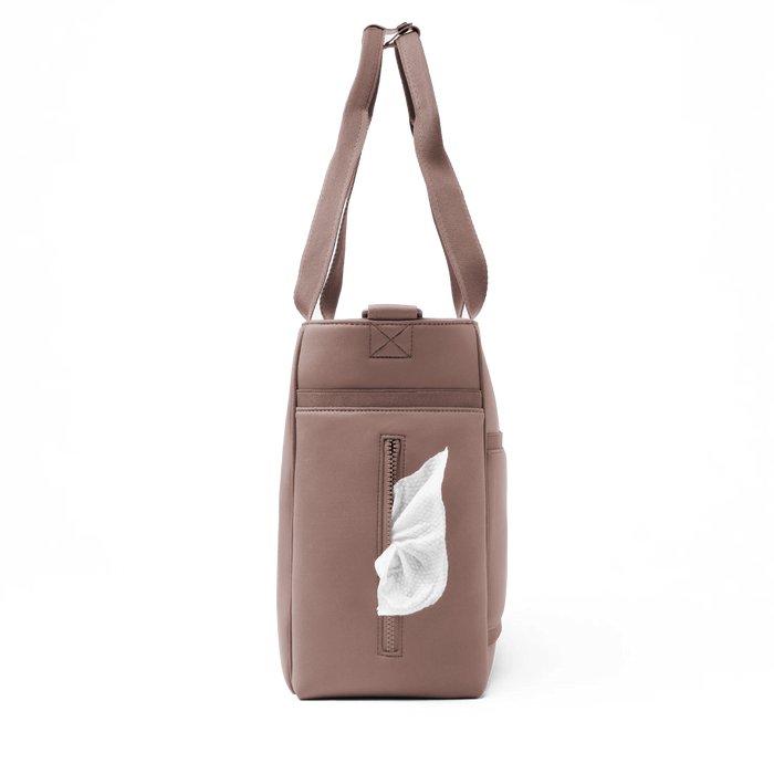 Wade Diaper Tote in Dune