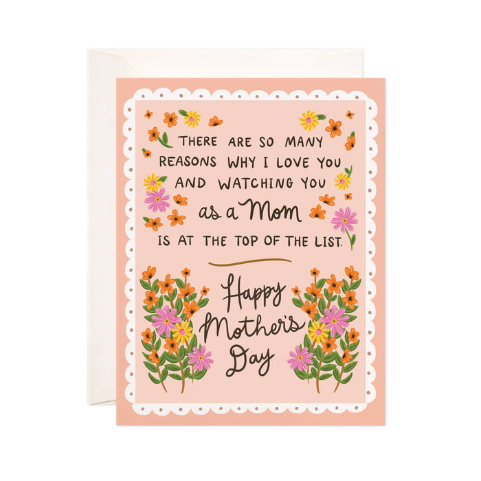 Watching You As A Mom Card