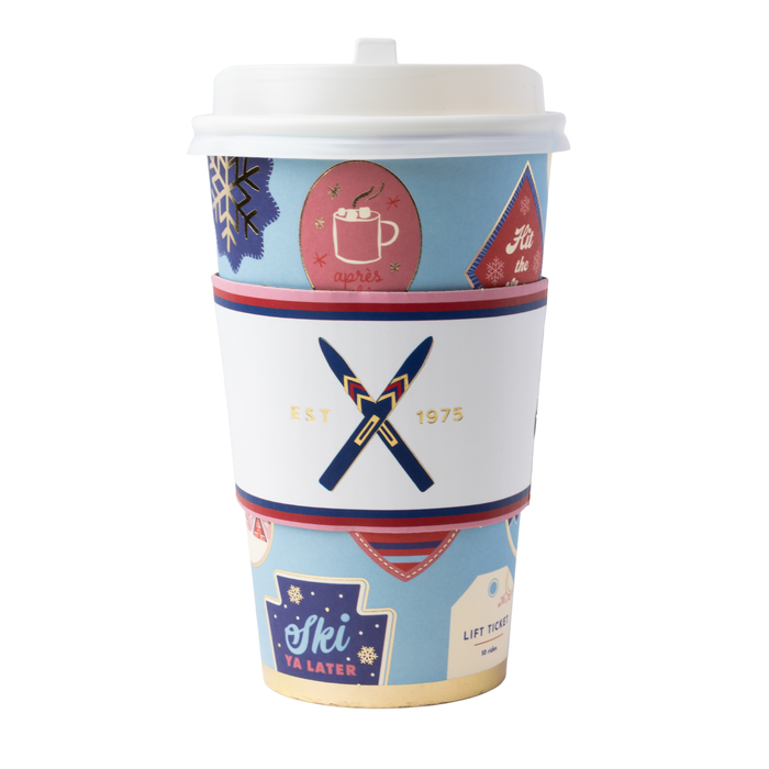 Apres Ski Hot Cup Set of 8