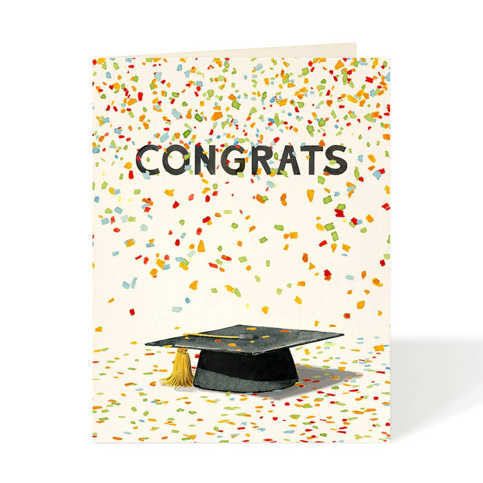 Confetti Graduation Card