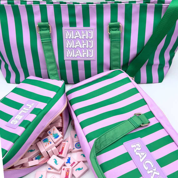 Premium Mahjong Tile Bag |  Green