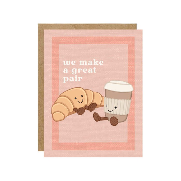 Jelly Croissant + Latte Card